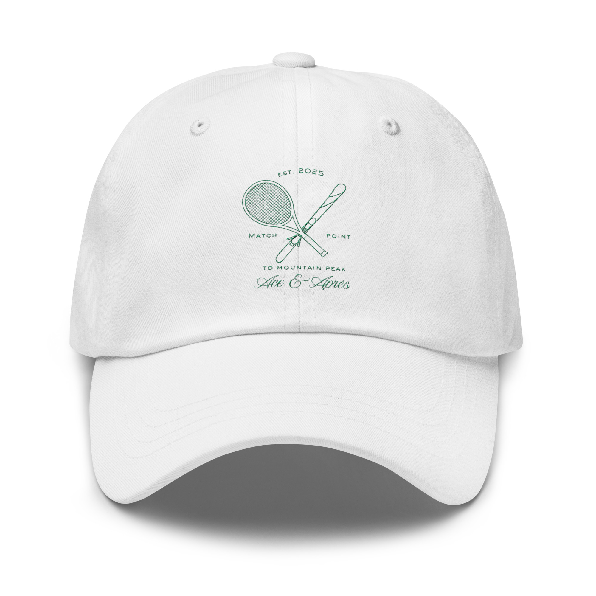 Ace & Après Dad Hat (White)