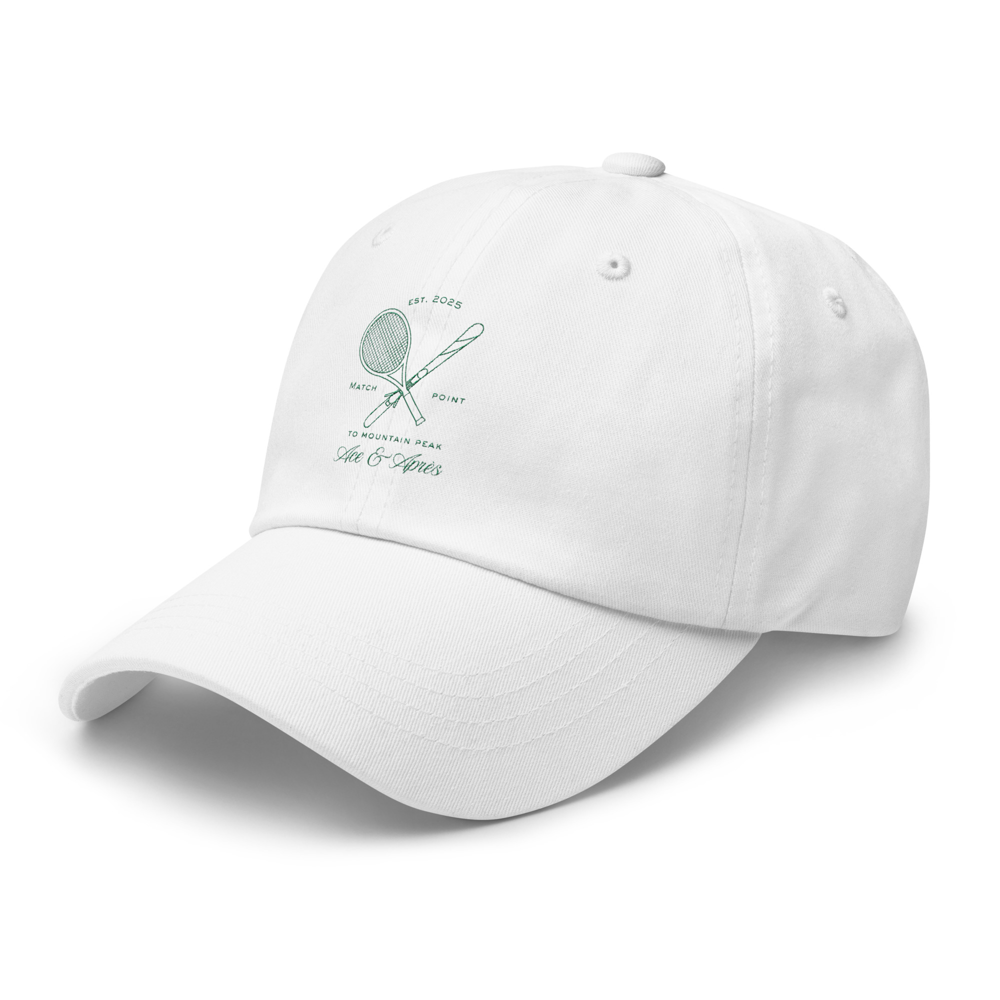 Ace & Après Dad Hat (White) - Image 5