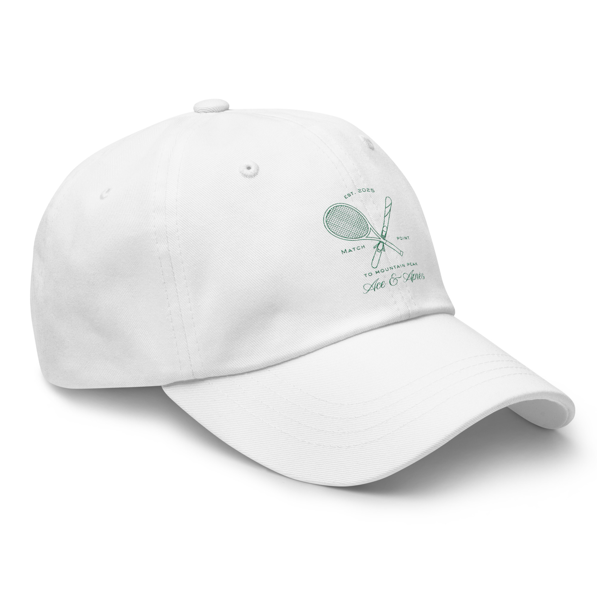 Ace & Après Dad Hat (White) - Image 3